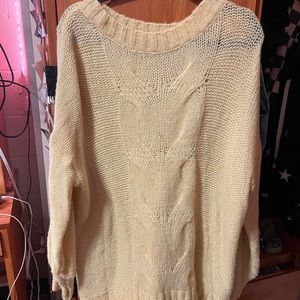 Oversized Sweater Dress